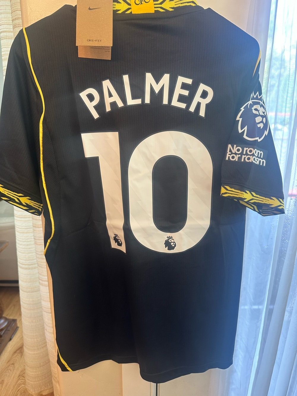 Chelsea 2026/27 Away Stadium Fans Jersey - Black Cole Palmer 10 Medium